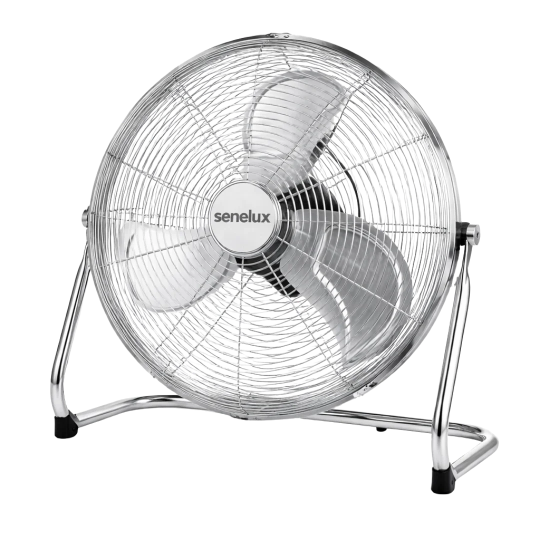 Senelux fan on a white background