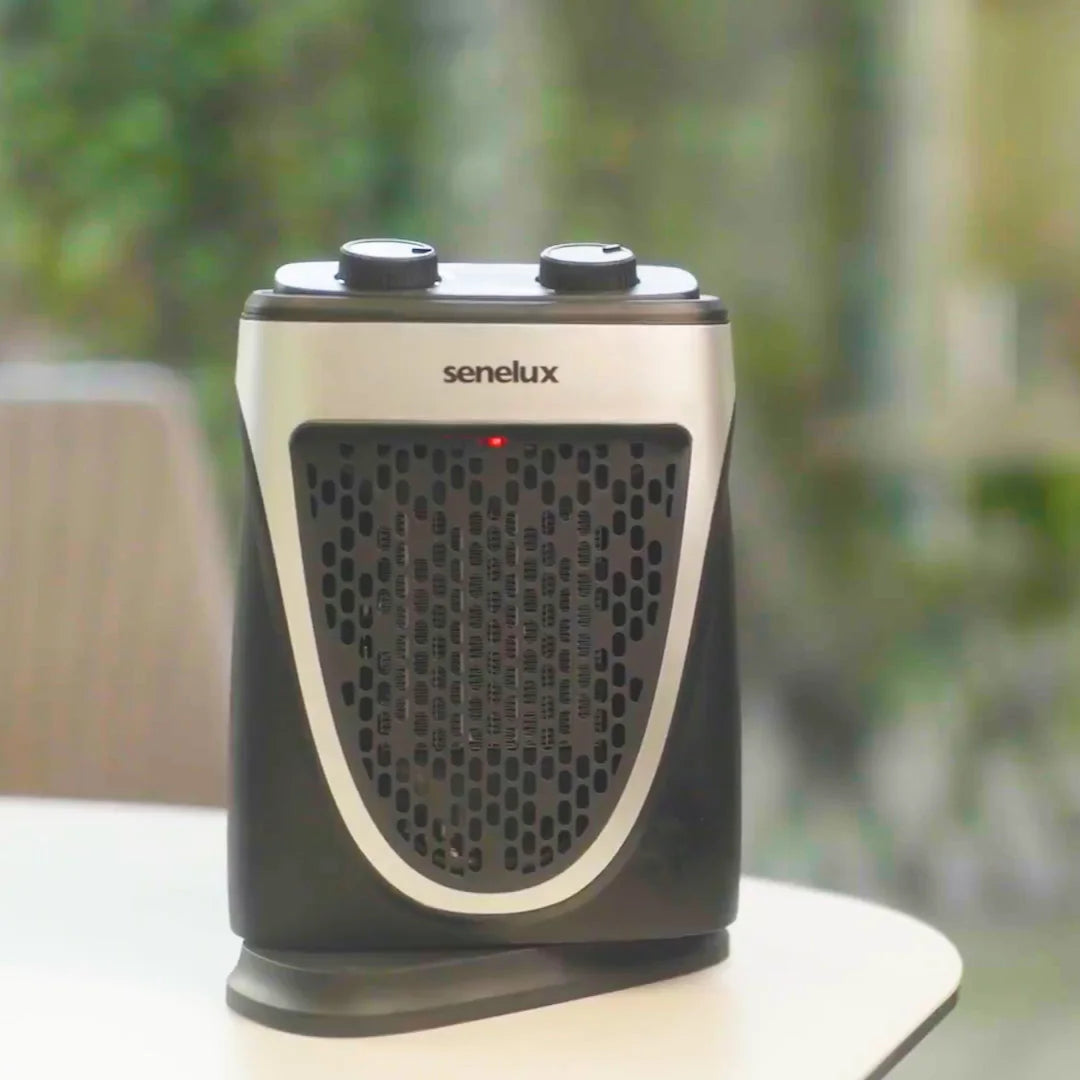 Refurbished - Senelux 1500w Mini Heater with Ceramic Heating Elements