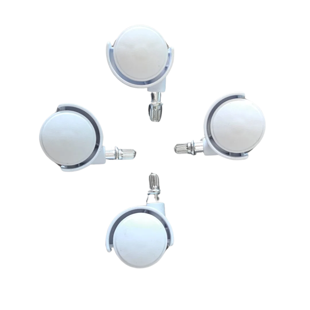 Additional Castor Wheels for the Senelux Glass Panel Heater with Wi-Fi Controls