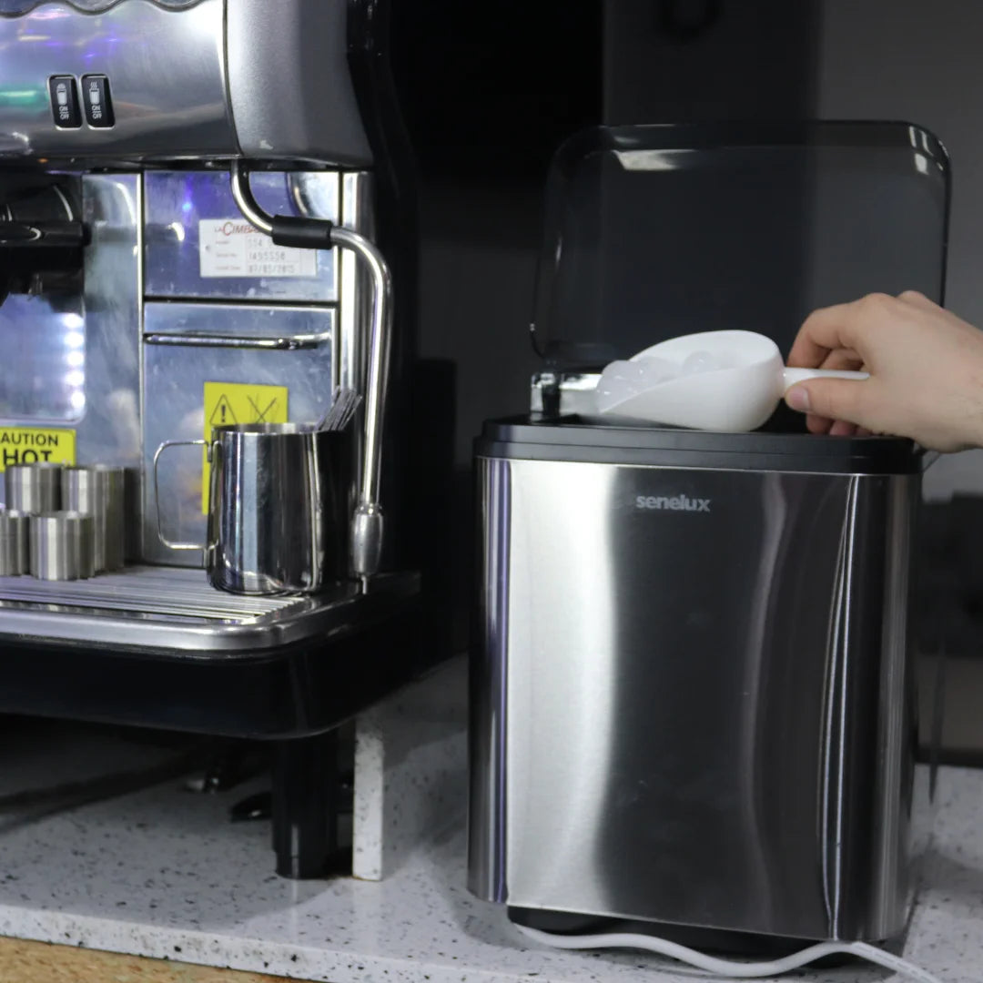 Compact Ice Maker Spare Bucket and Scoop