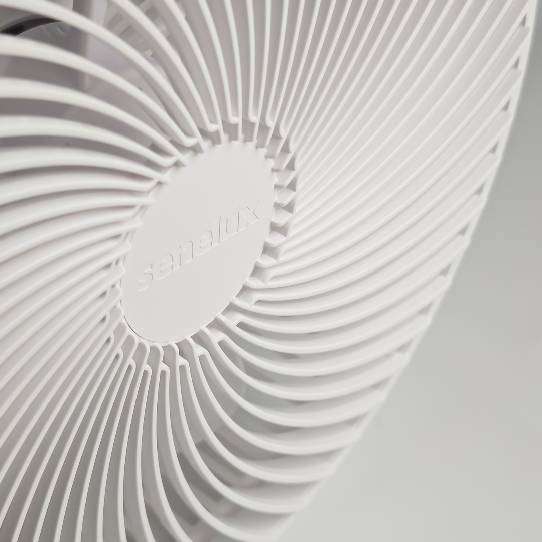 Senelux 10 Inch Wall Fan- Great Home Cooling For Bedrooms, Living Rooms and Kitchen Cooling