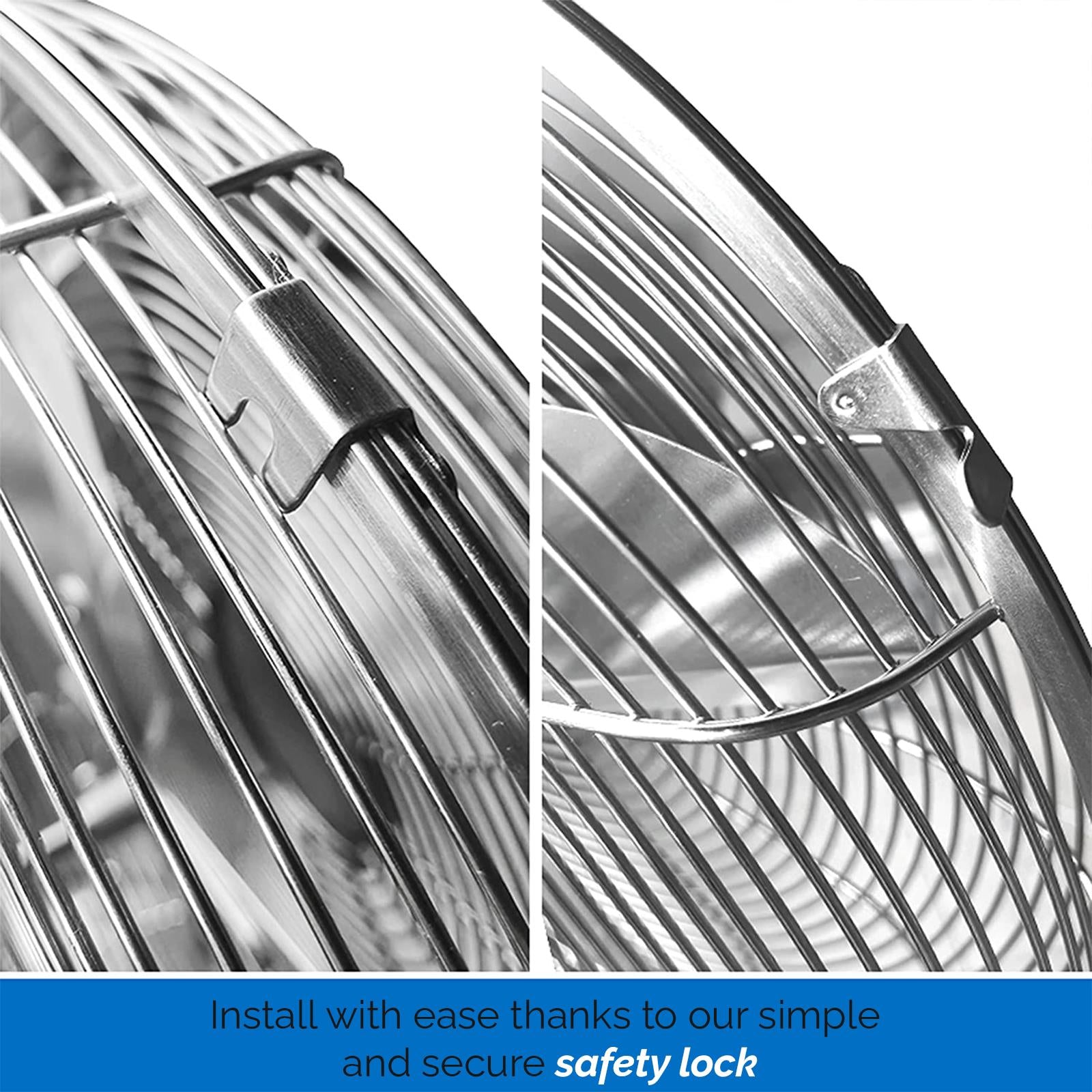Refurbished - 16 Inch Chrome Pedestal Fan