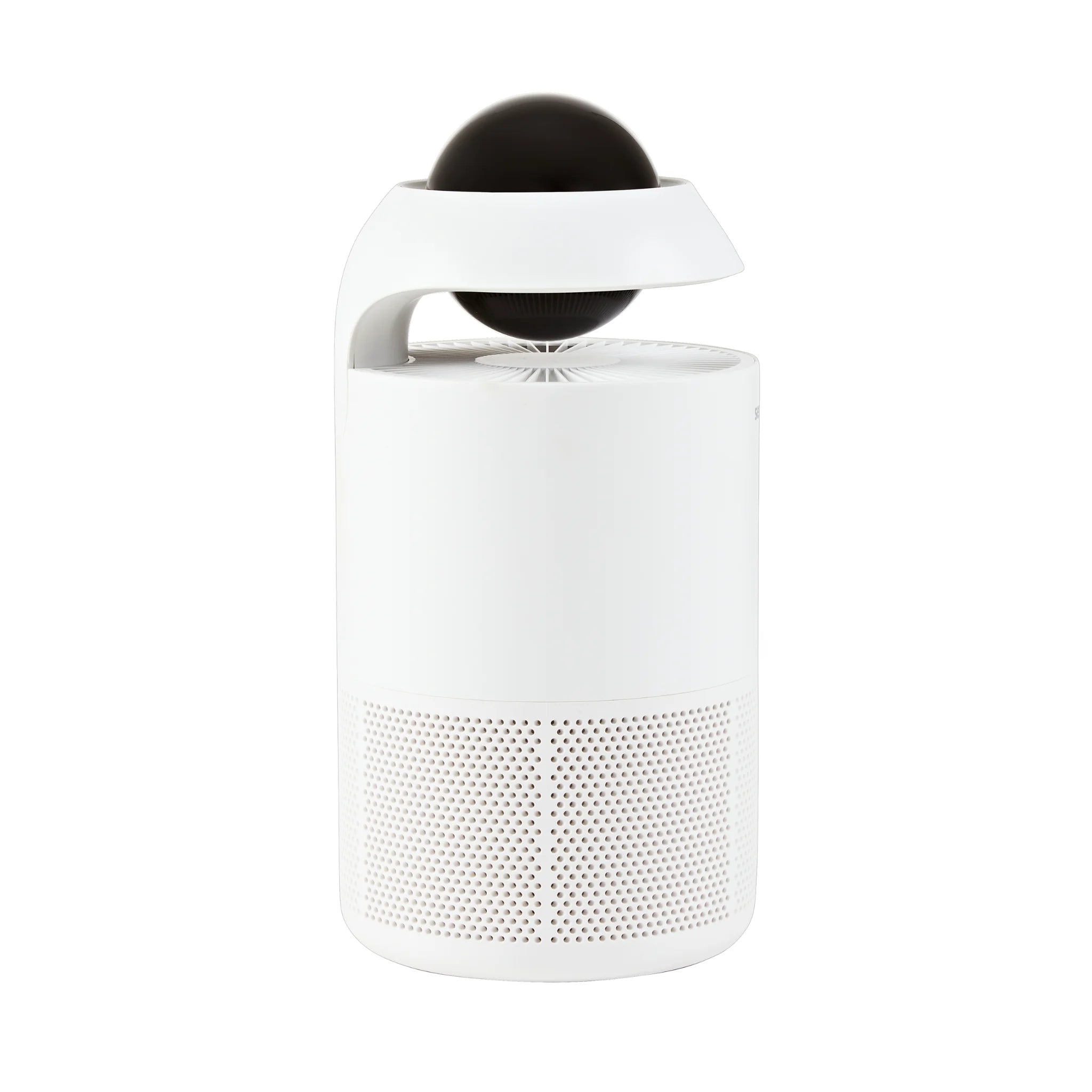 Side view of the Senelux Jupiter Air Purifier. An electronic air purifier that kills 99.99% of air pollutants.