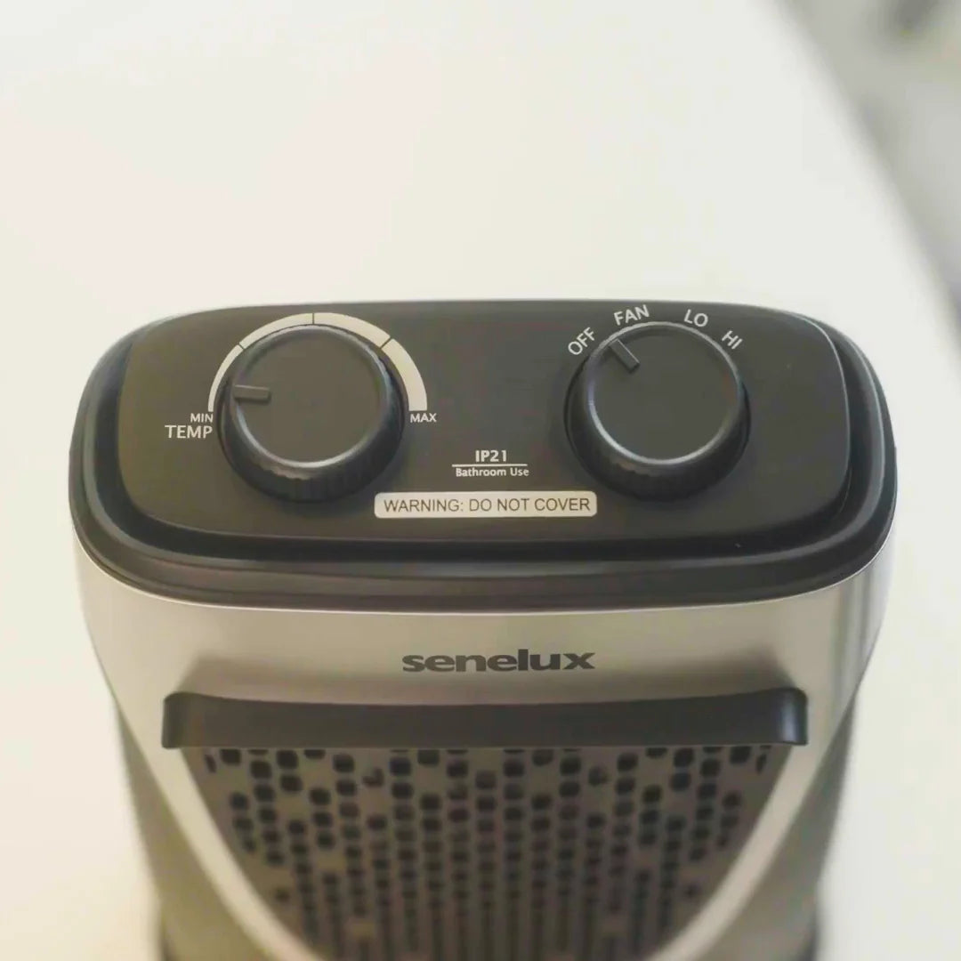 Refurbished - Senelux 1500w Mini Heater with Ceramic Heating Elements