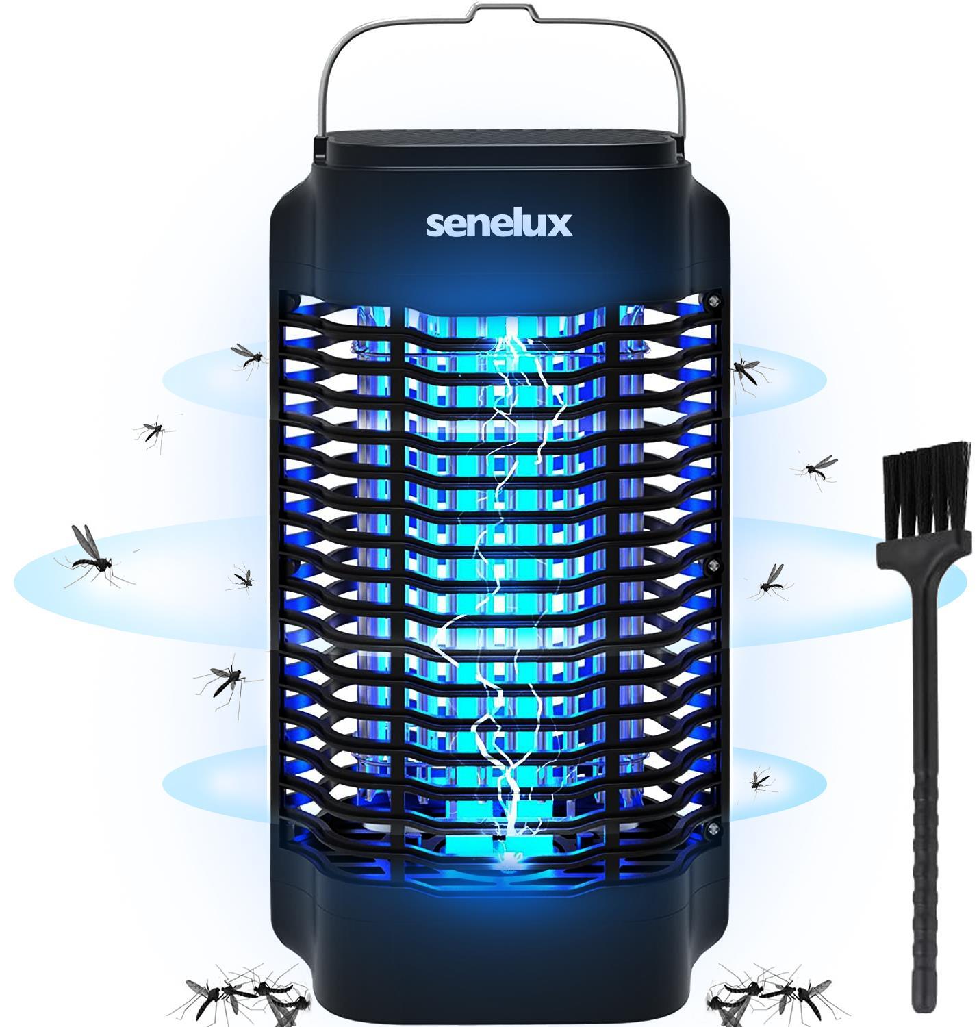 Senelux Bug Zapper, Electric Mosquito Zapper for Indoor and Outdoor 18W, 4200V Insect Fly Pest Trap - Senelux
